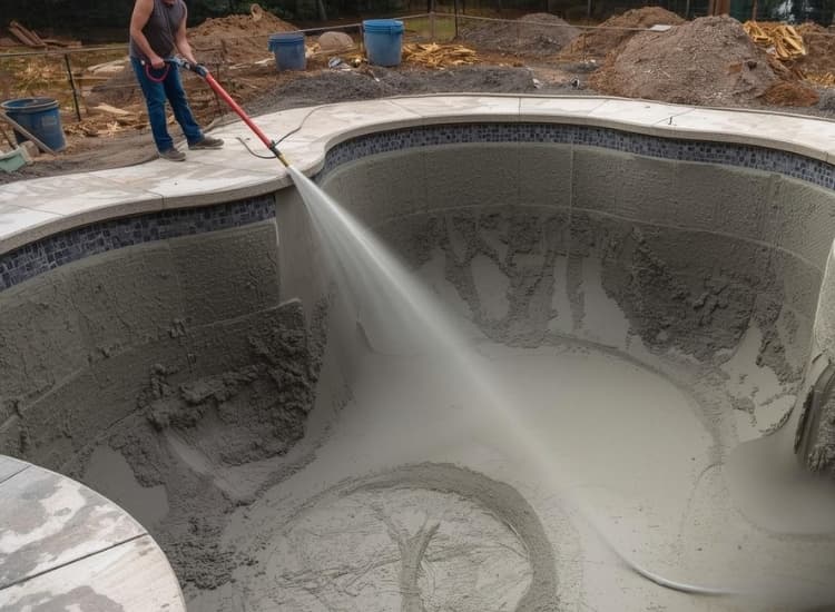 Shotcreting with 20 Years Warranty